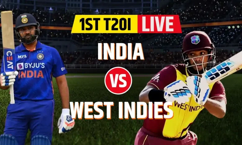 highlights-india-vs-west-indies-1st-t20i-2022,-trinidad:-ind-beat-west-indies-by-68-runs,-go-1-0-up-in-5-match-series